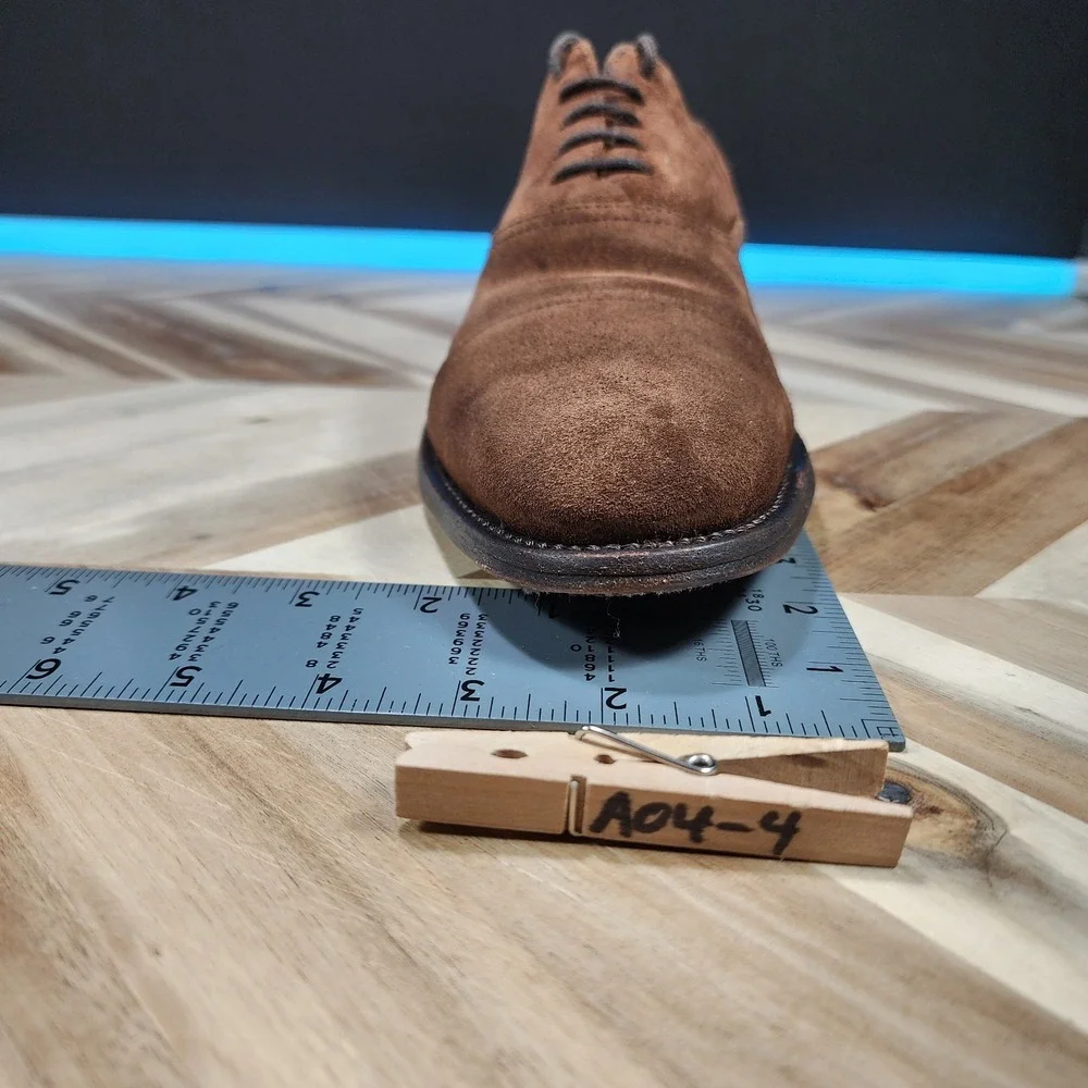 Charles Tyrwhitt Brown Suede Brogue Cap Toe Oxford Shoes Men's UK 8.5 / US 9.5